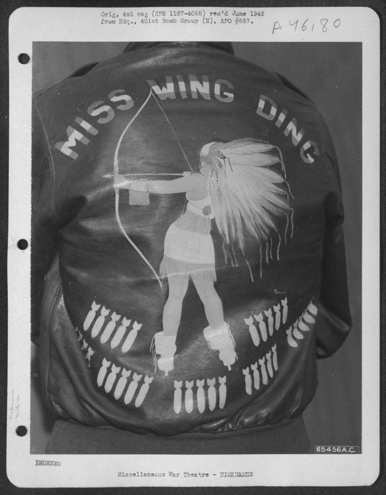 B-17 Flying Fortress crew jacket England