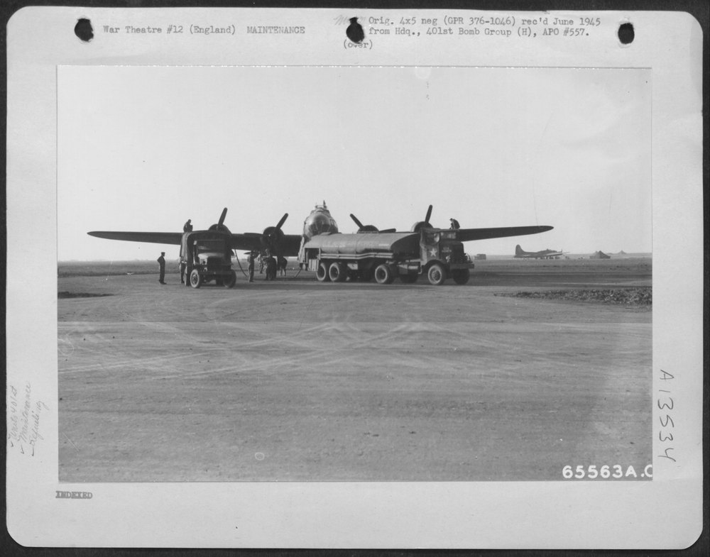 B-17 Flying Fortress in England