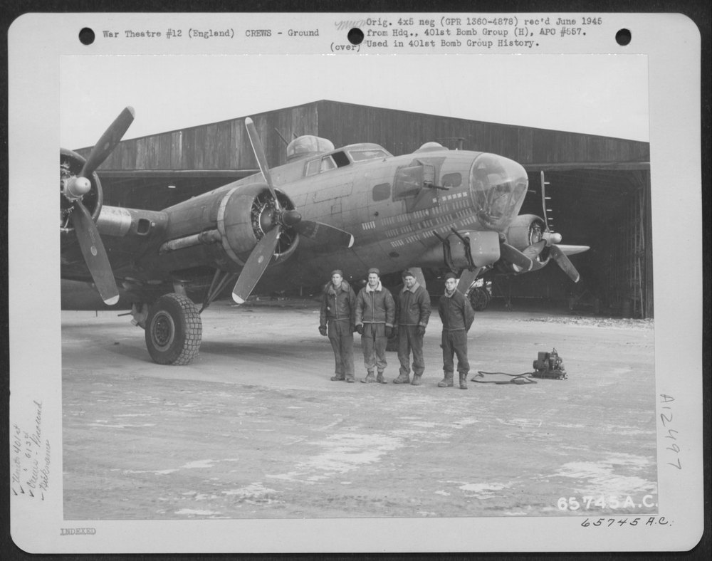B-17 Flying Fortress in England