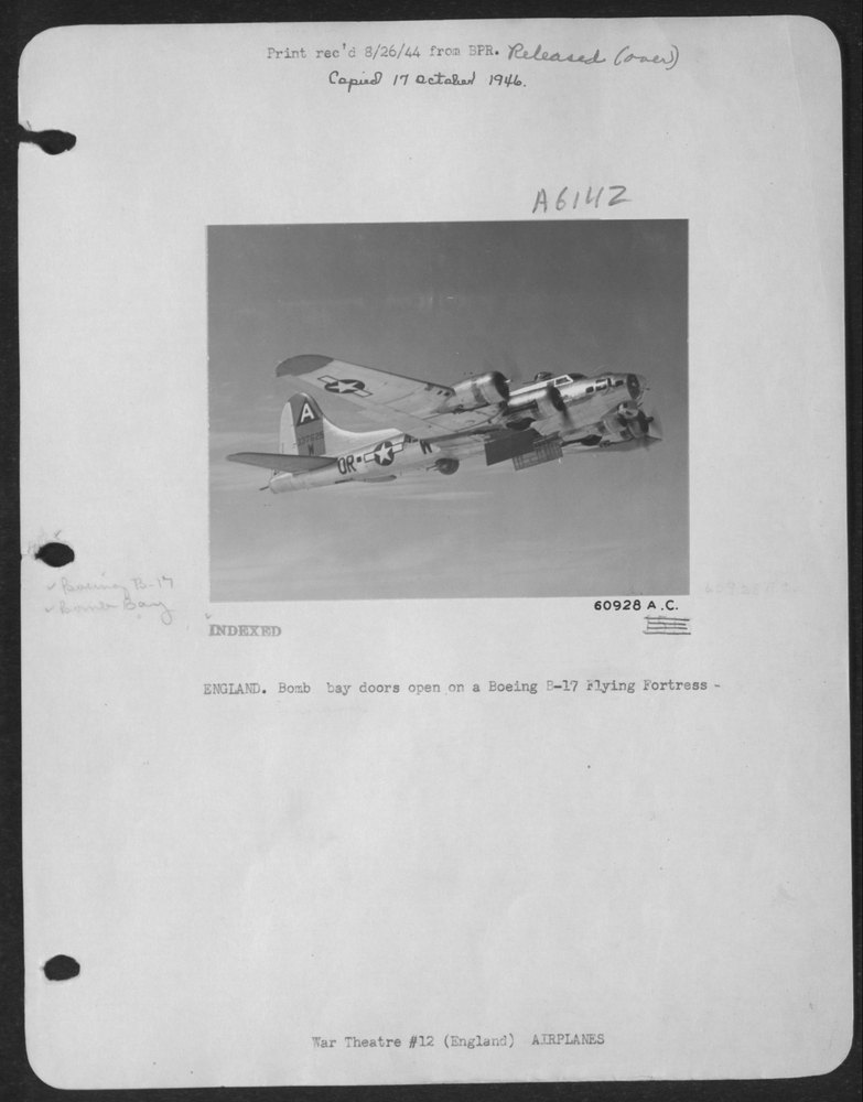 B-17 Flying Fortress in England