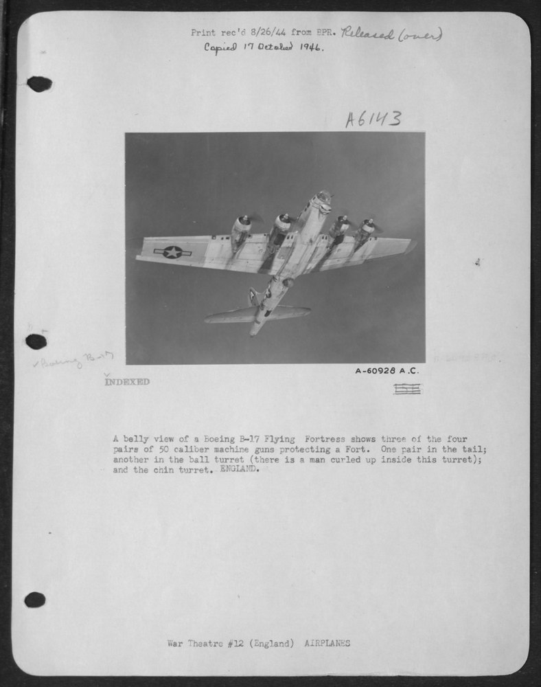 B-17 Flying Fortress in England
