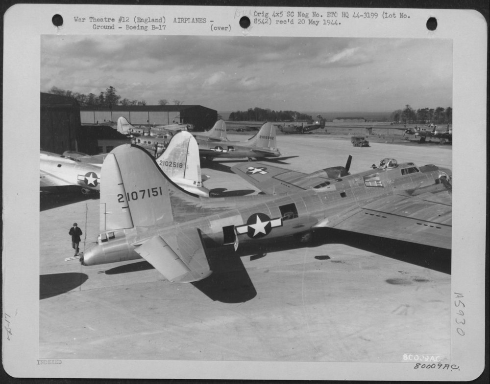 B-17 Flying Fortress in England