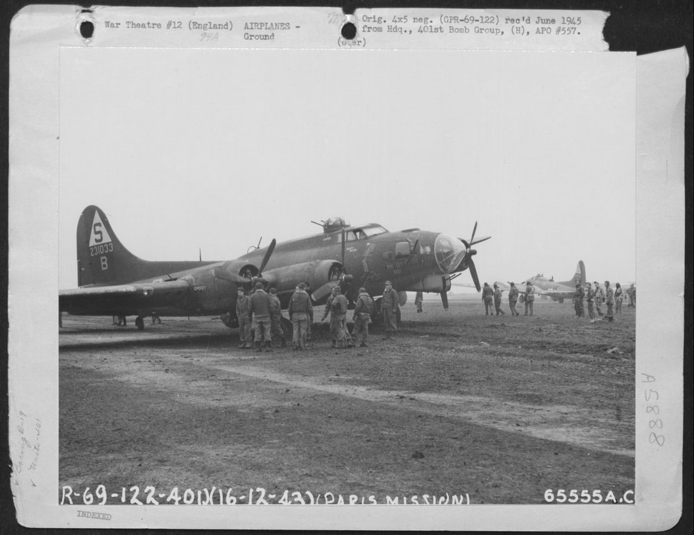 B-17 Flying Fortress in England