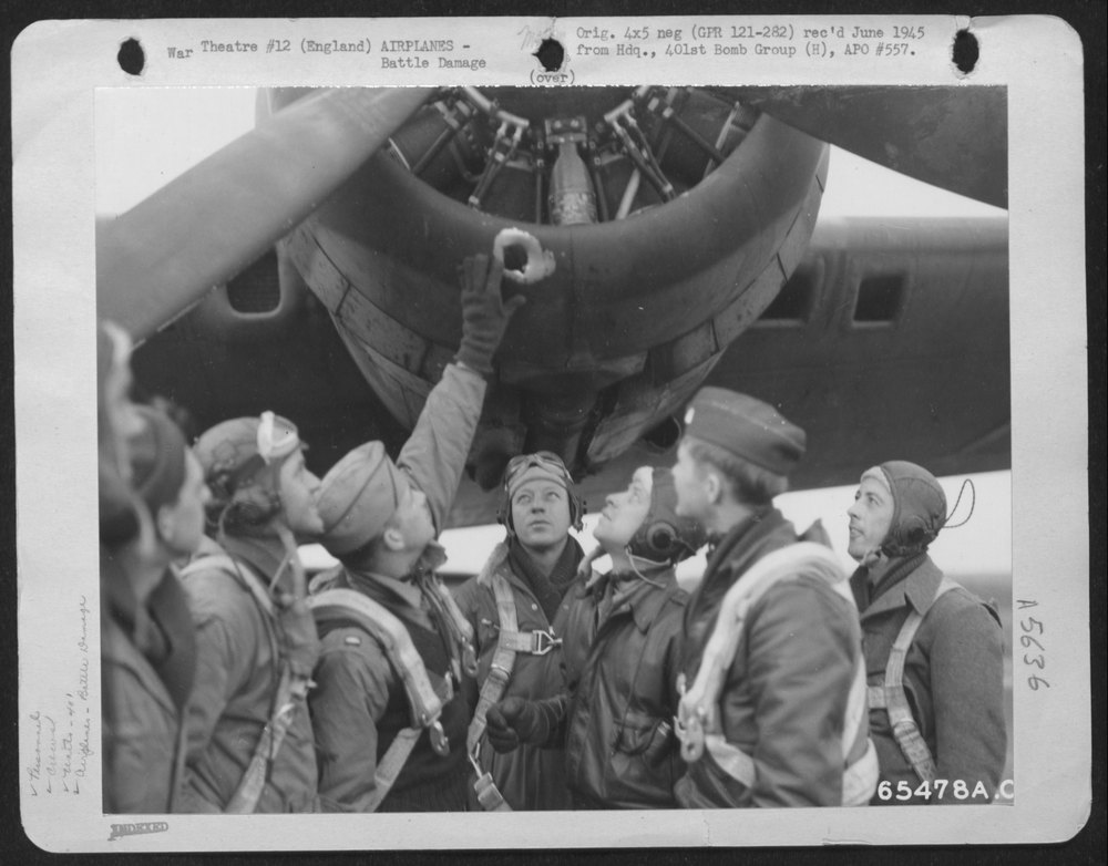 B-17 Flying Fortress in England