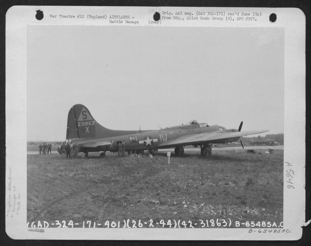 B-17 Flying Fortress in England