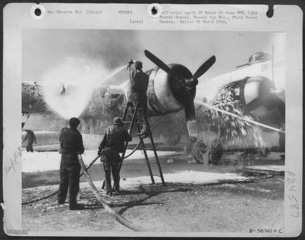 B-17 Flying Fortress in Italy