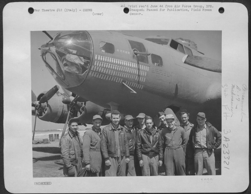 B-17 Flying Fortress in Italy