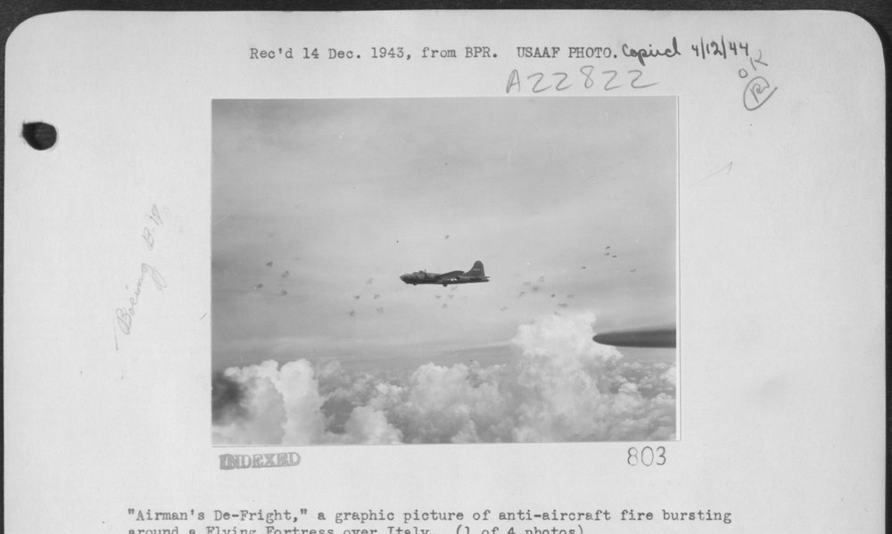 B-17 Flying Fortress in Italy
