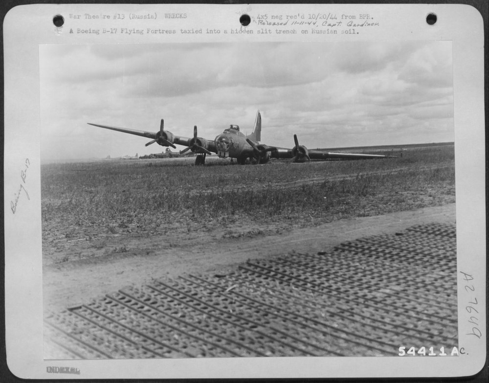 B-17 Flying Fortress in Russia