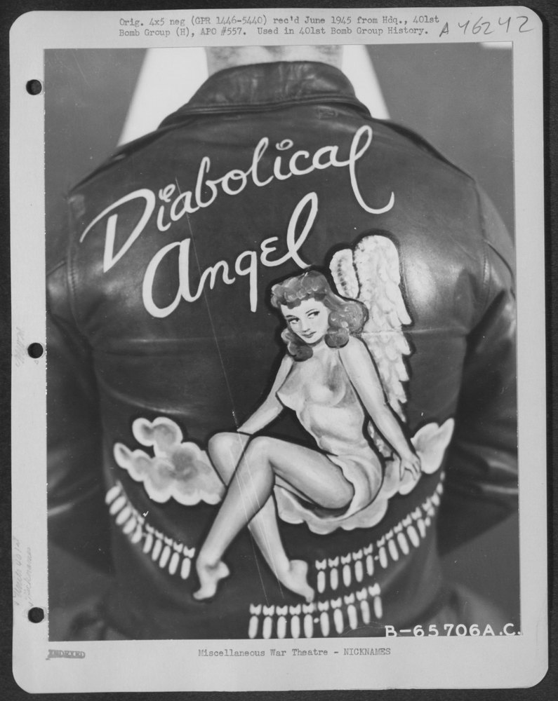 B-17 Flying Fortress leather jacket in England