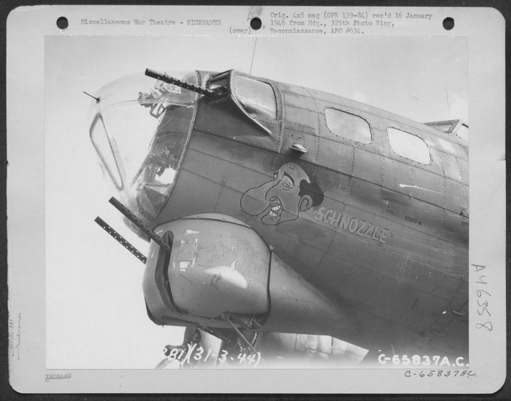 B-17 Flying Fortress near Ridgewell