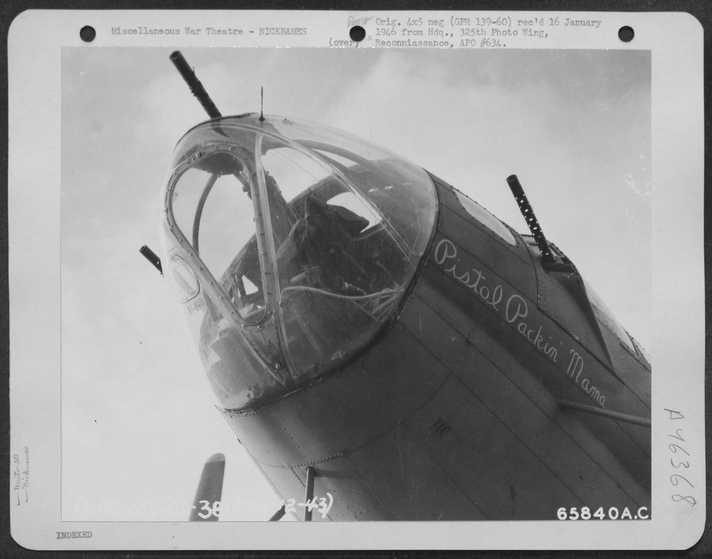 B-17 Flying Fortress near Ridgewell