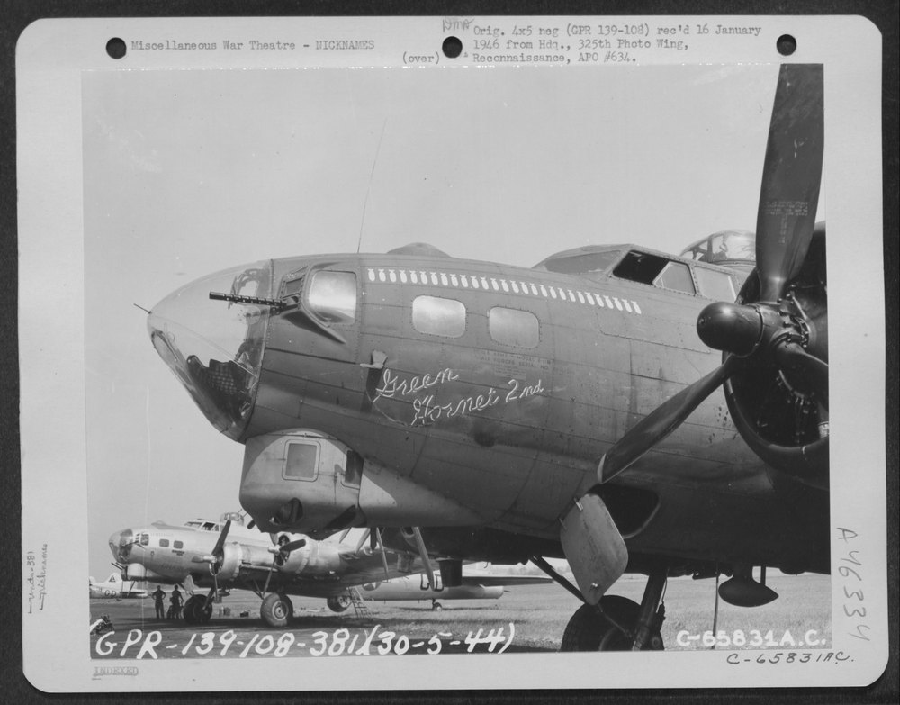 B-17 Flying Fortress near Ridgewell