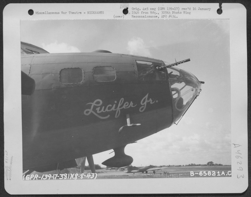 B-17 Flying Fortress near Ridgewell