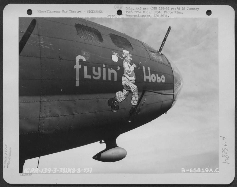 B-17 Flying Fortress near Ridgewell