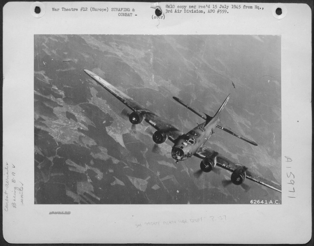 B-17 Flying Fortress over Europe
