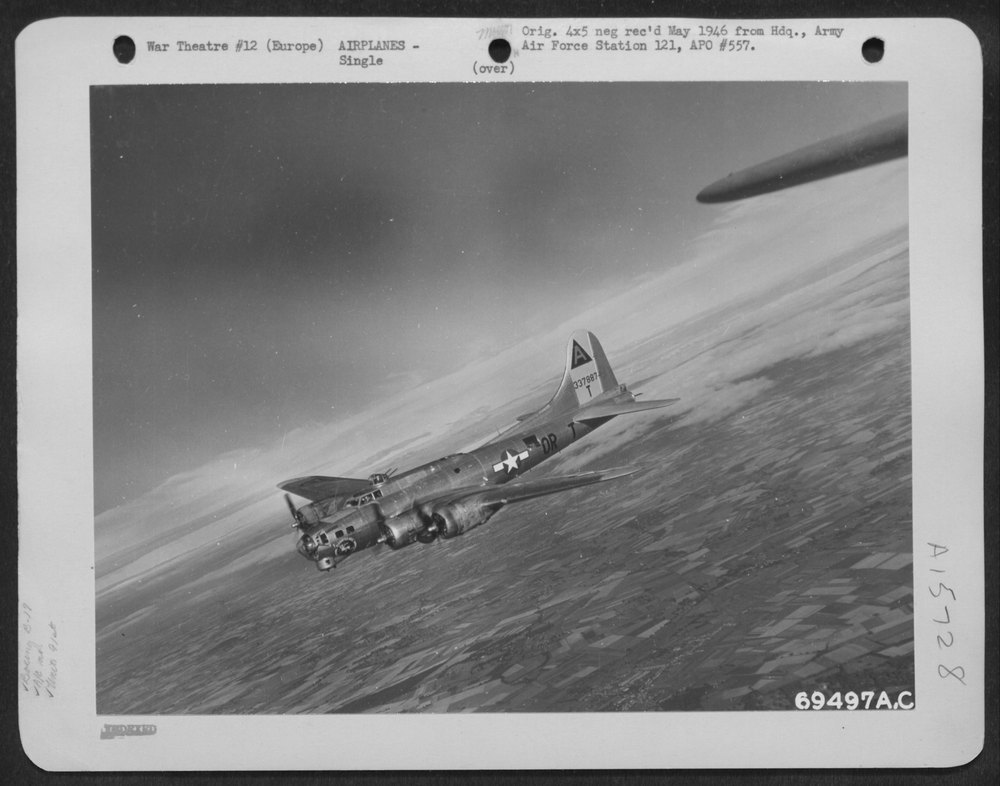 B-17 Flying Fortress over Europe