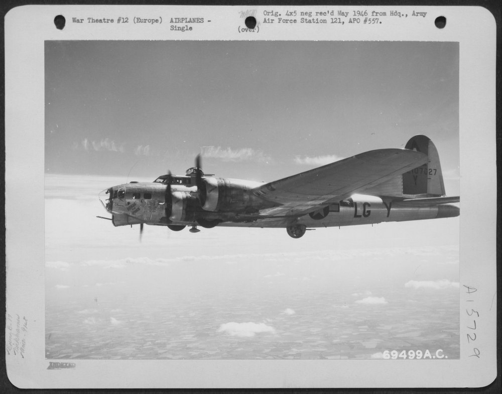 B-17 Flying Fortress over Europe