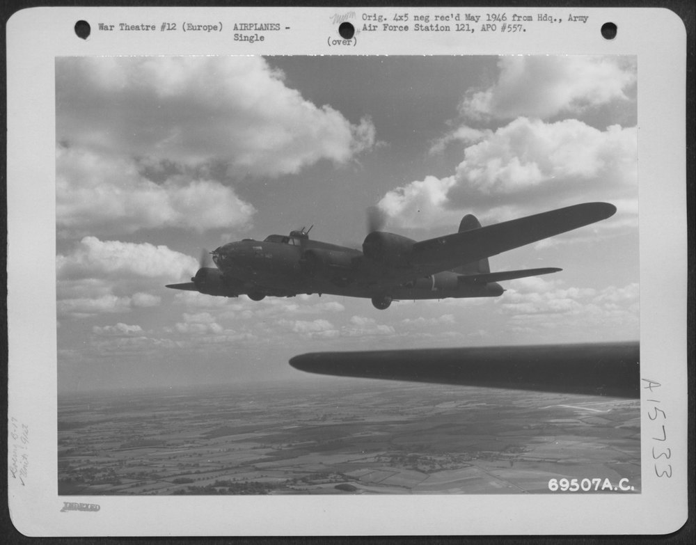 B-17 Flying Fortress over Europe