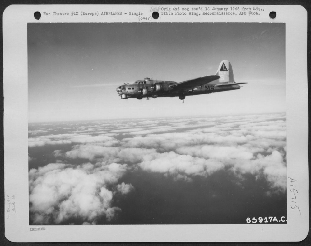 B-17 Flying Fortress over Europe