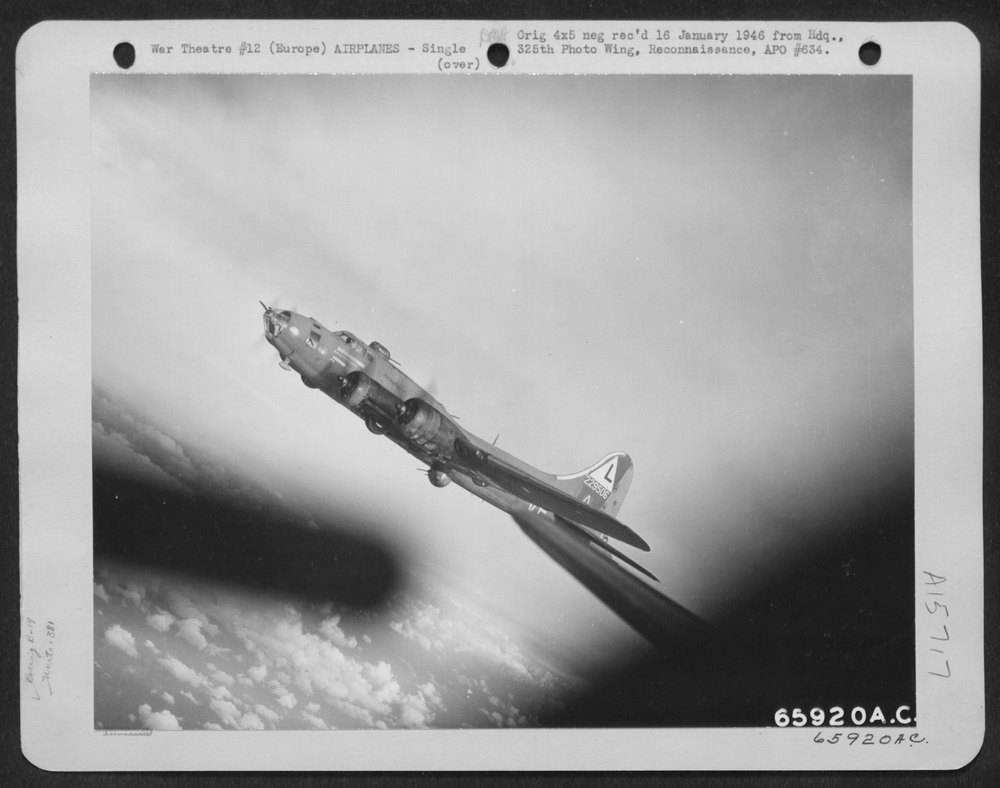B-17 Flying Fortress over Europe