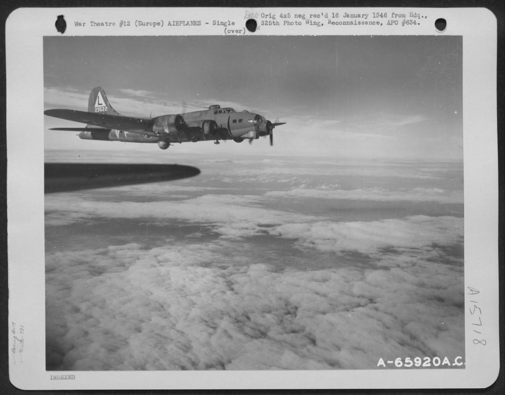 B-17 Flying Fortress over Europe