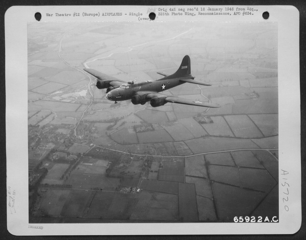 B-17 Flying Fortress over Europe