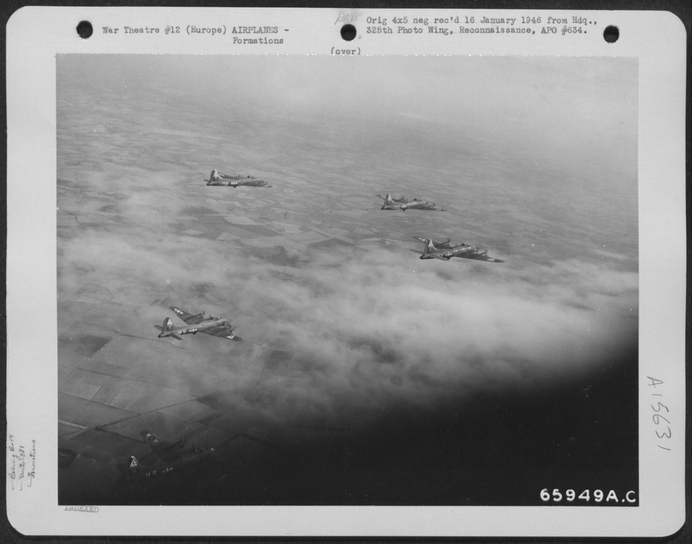 B-17 Flying Fortress over Europe