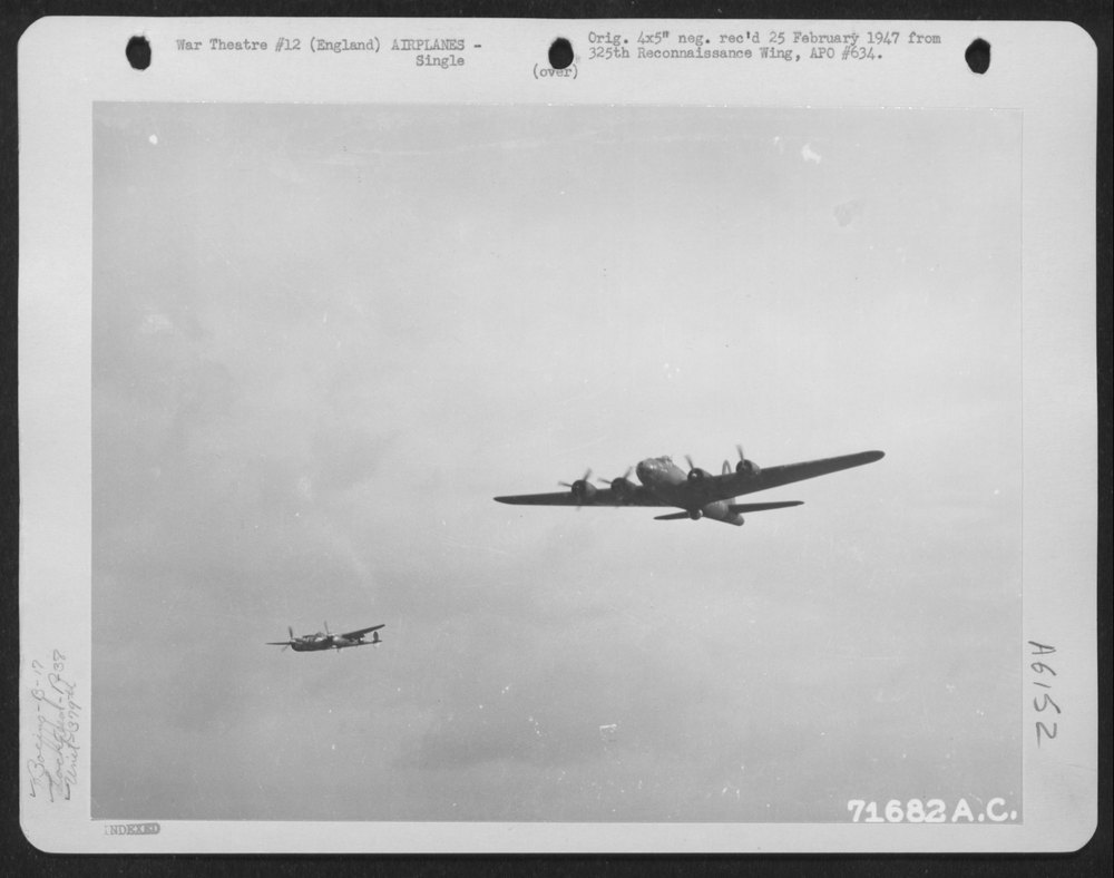 B-17 Flying Fortress over Europe