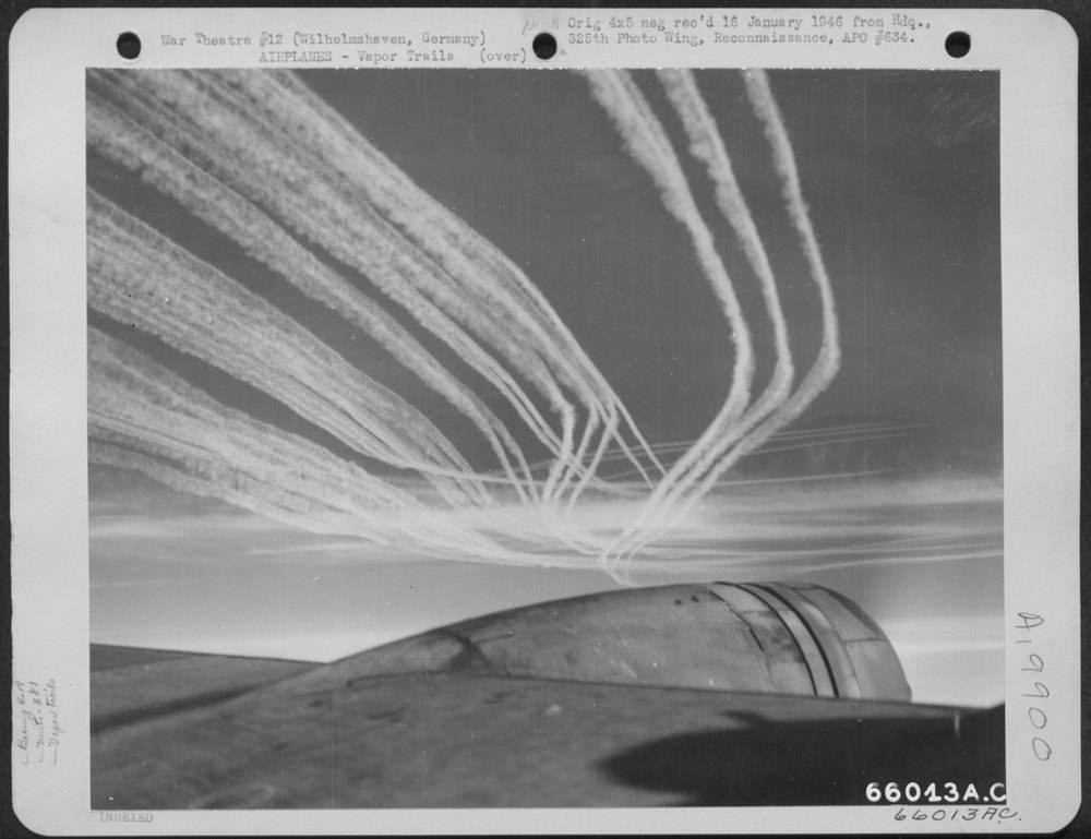 B-17 Flying Fortresses en route to Wilhelmshaven