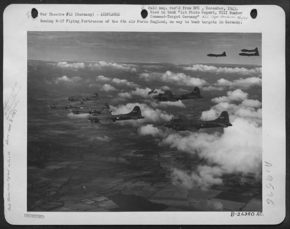 B-17 Flying Fortresses England