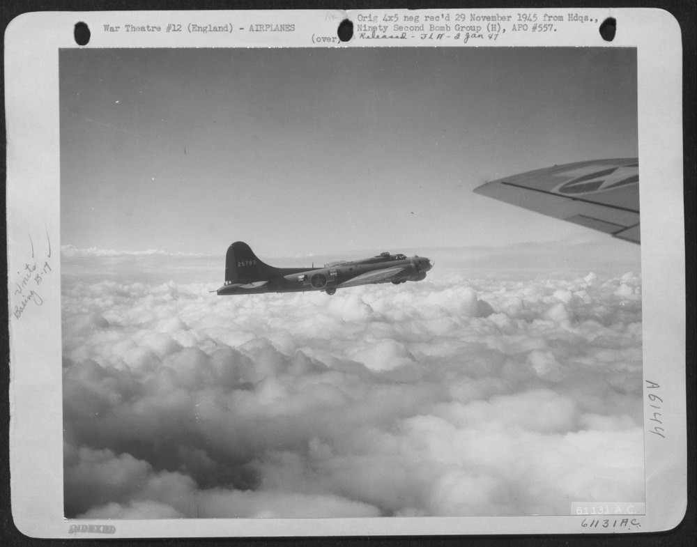 B-17 Flying Fortresses in England