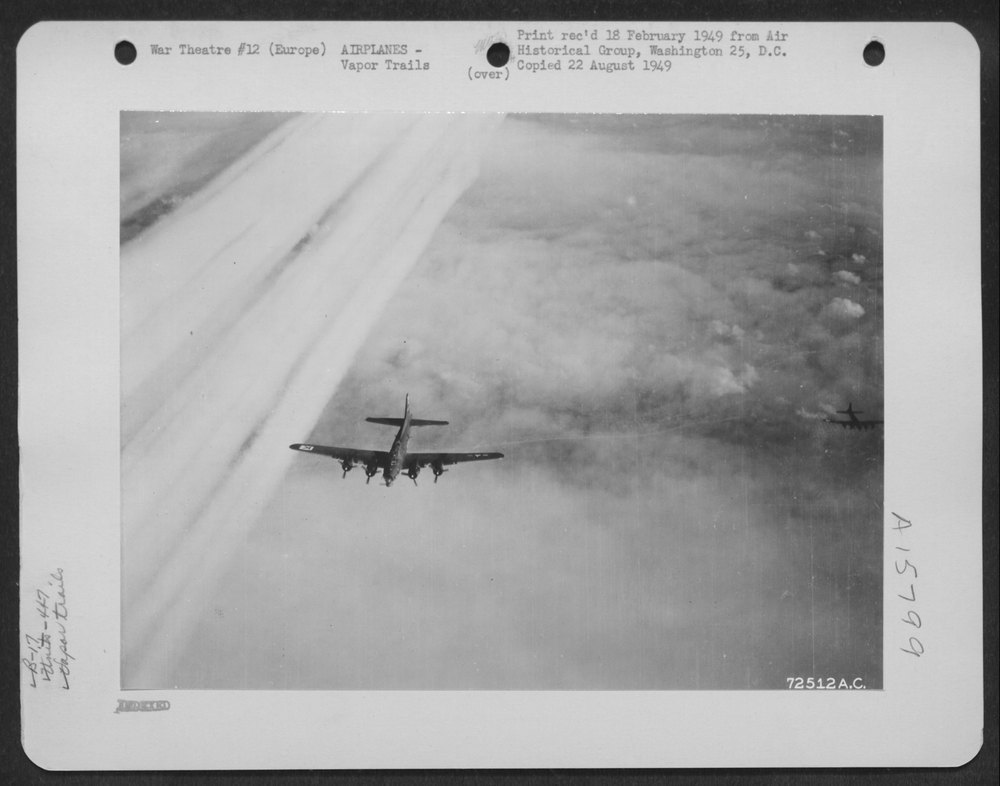 B-17 Flying Fortresses in Europe