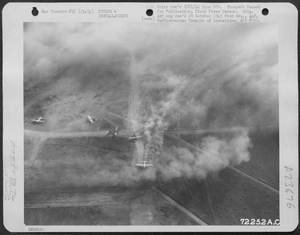 B-17 Flying Fortresses in Italy