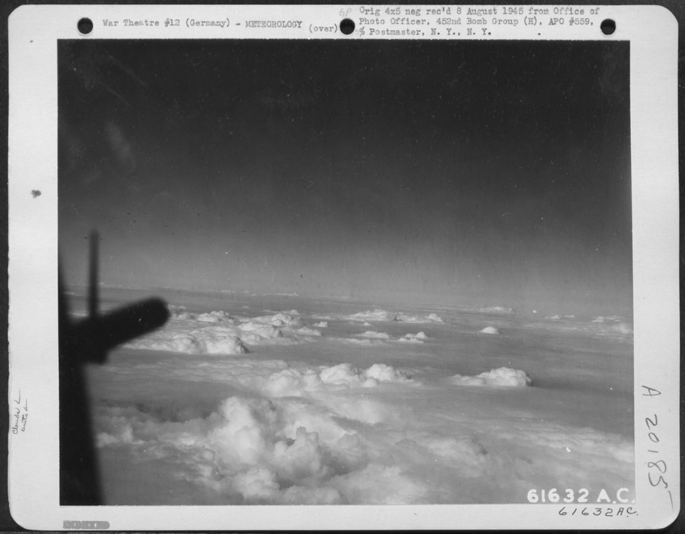 B-17 Flying Fortresses near Berlin
