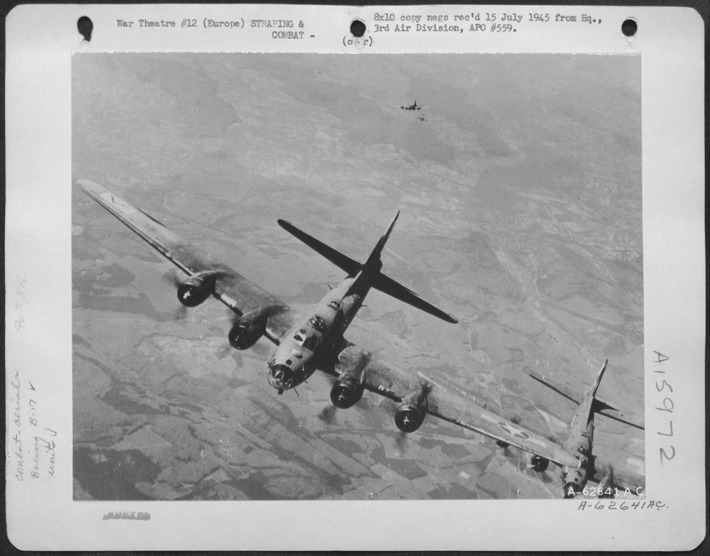 B-17 Flying Fortresses over Europe