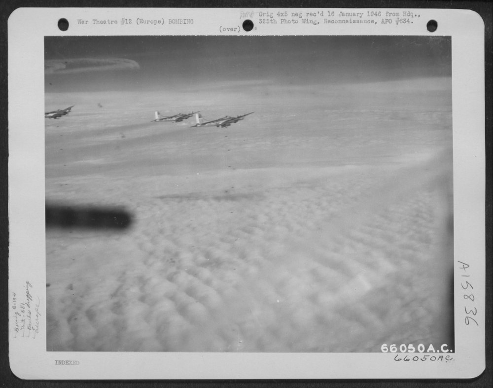 B-17 Flying Fortresses over Europe