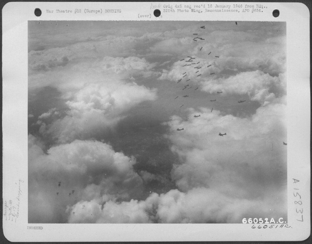 B-17 Flying Fortresses over Europe