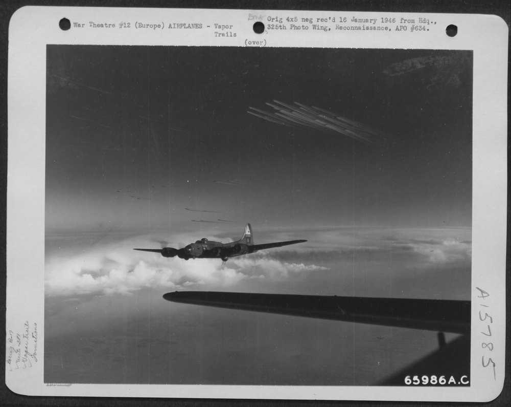 B-17 Flying Fortresses over Europe