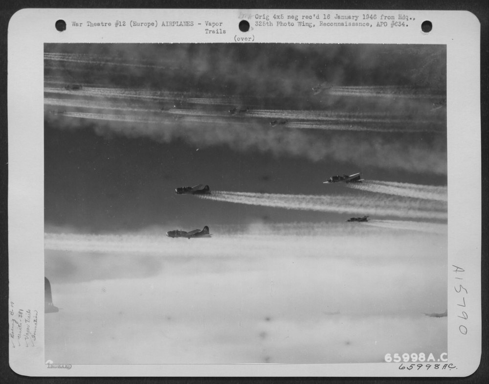 B-17 Flying Fortresses over Europe