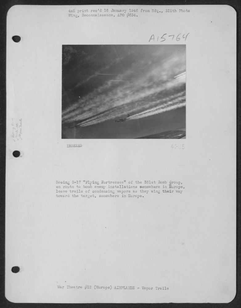 B-17 Flying Fortresses over Europe