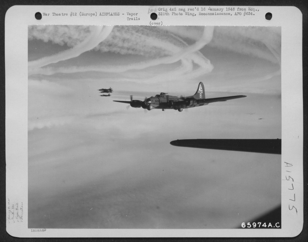 B-17 Flying Fortresses over Europe