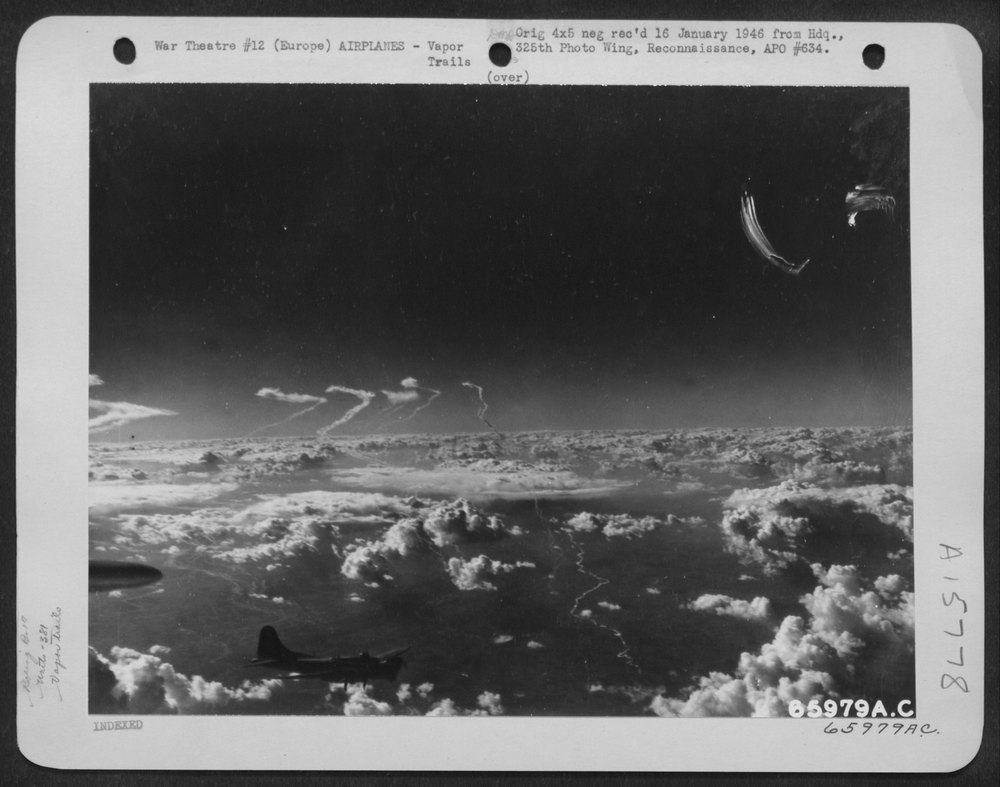 B-17 Flying Fortresses over Europe