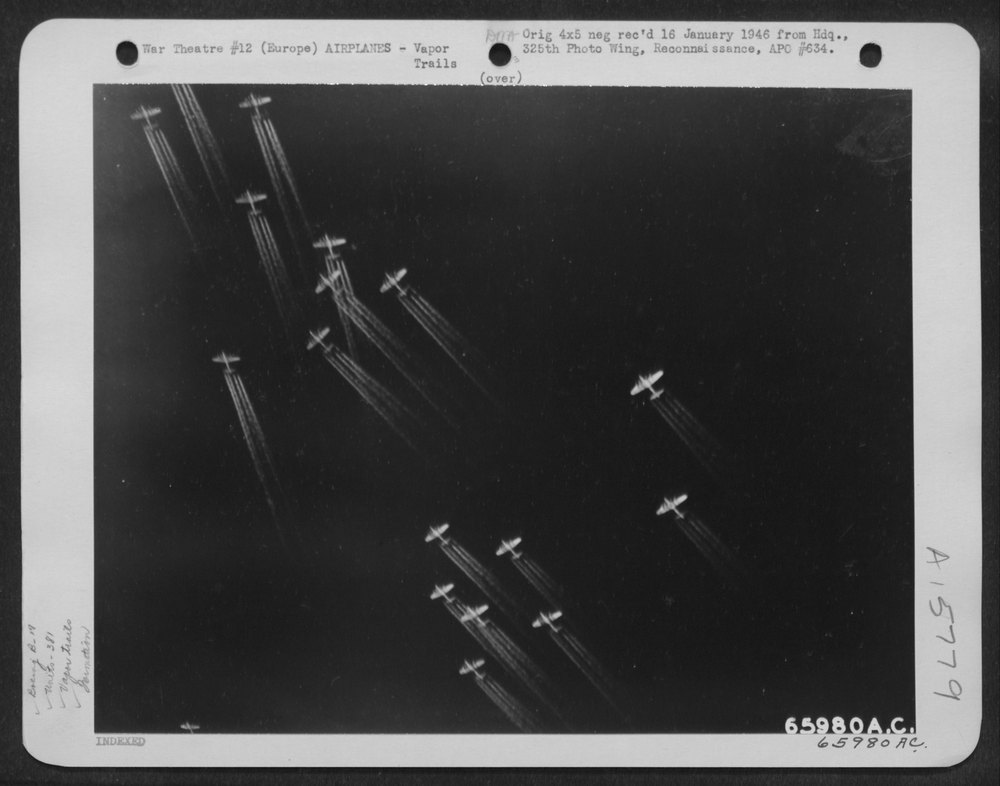 B-17 Flying Fortresses over Europe