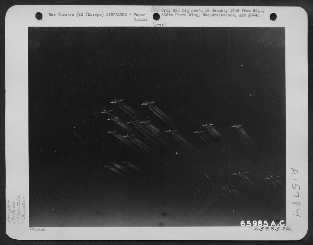 B-17 Flying Fortresses over Europe