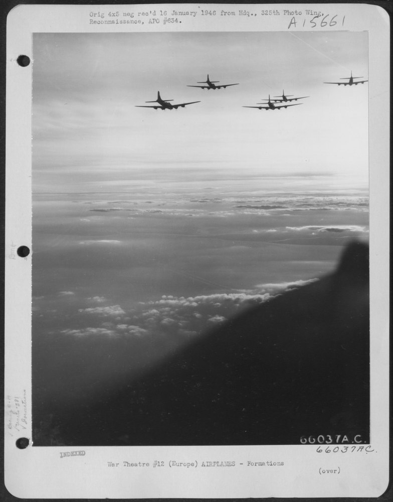 B-17 Flying Fortresses over Europe