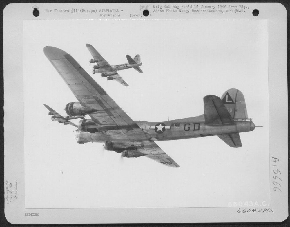 B-17 Flying Fortresses over Europe