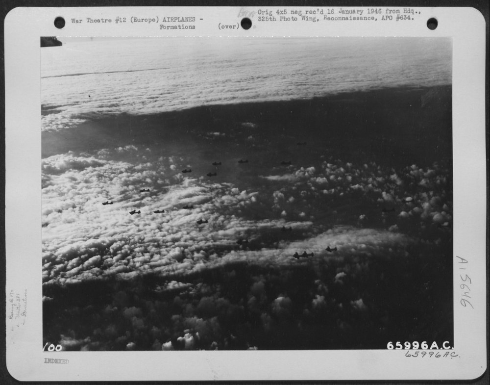 B-17 Flying Fortresses over Europe