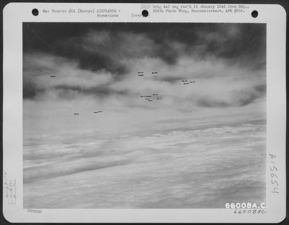 B-17 Flying Fortresses over Europe