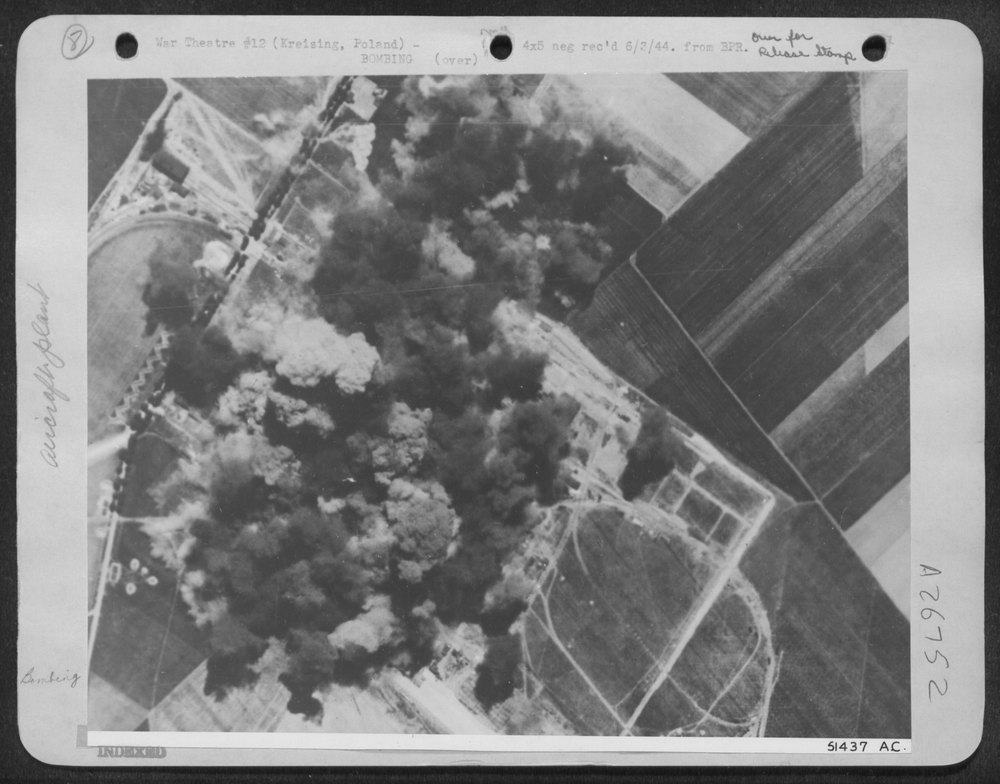 B-17 Flying Fortresses over Kreising